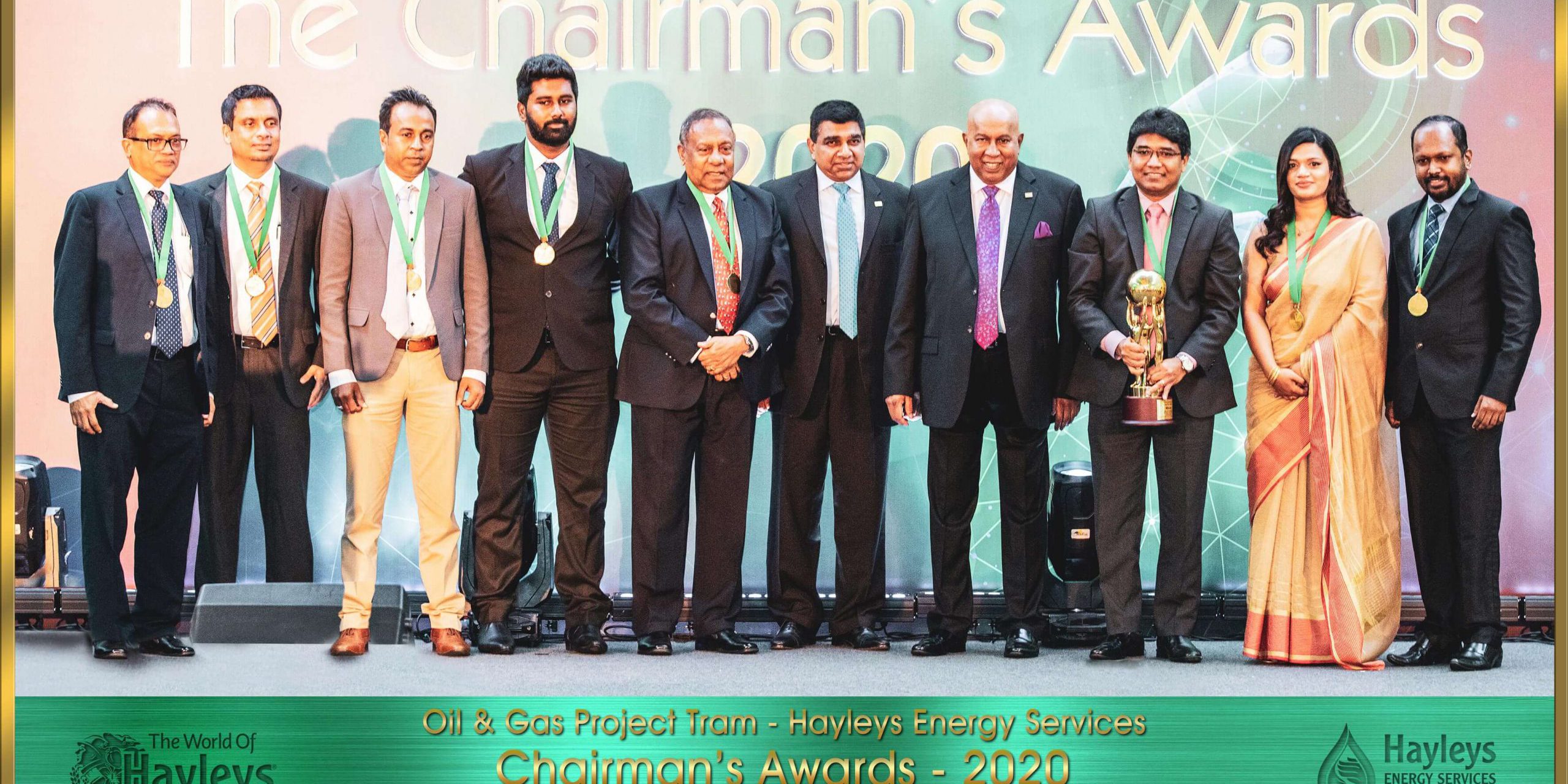 chairman’s award 2020 ceremony for hayleys energy team chairman's award 2020 ceremony for hayleys energy team